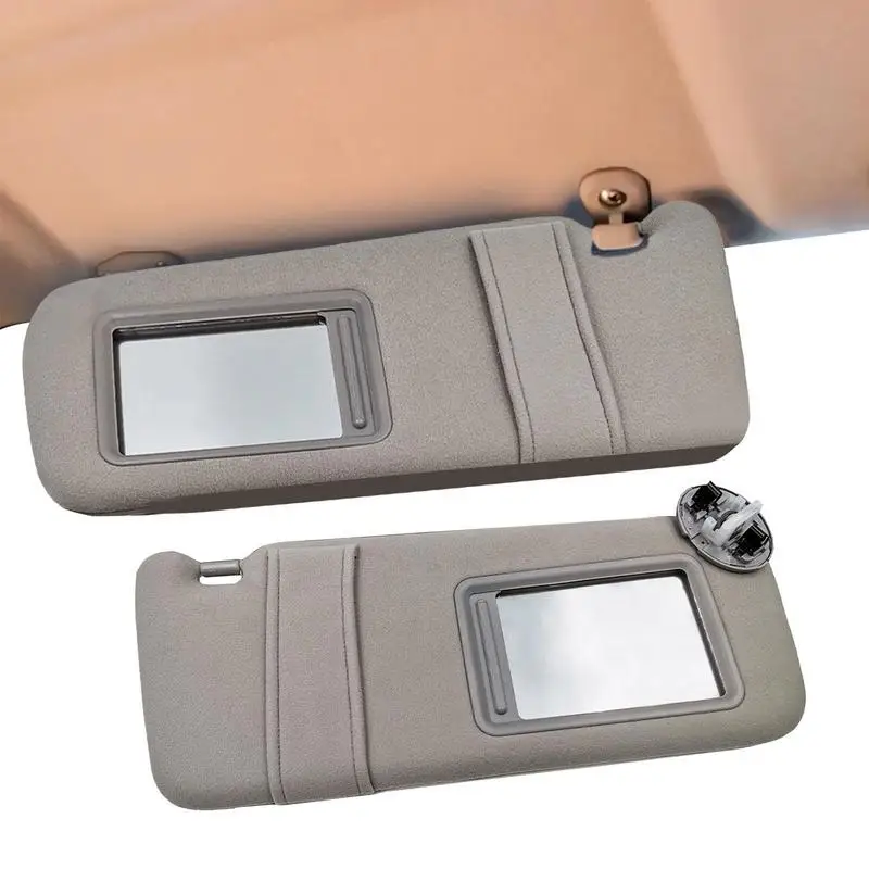 

Серый автомобильный солнцезащитный козырек для Toyota 2007 2008 2009 2010 2011 водитель пассажирский боковой правый левый автомобильные аксессуары