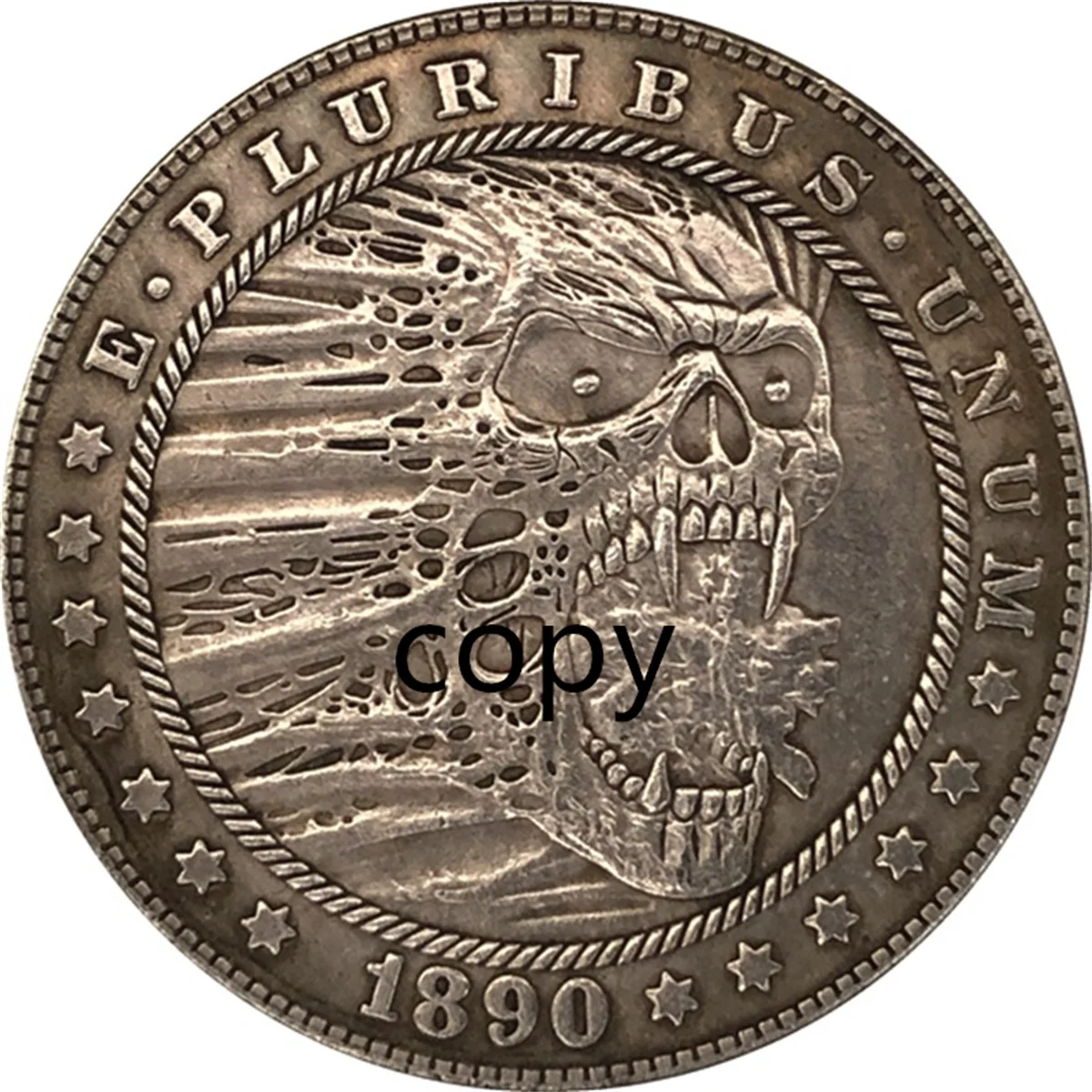 

Skeleton HOBO COIN Rangers COIN US Coin Gift Challenge REPLICA Commemorative Coin - REPLICA Coin Medal Coins Collection