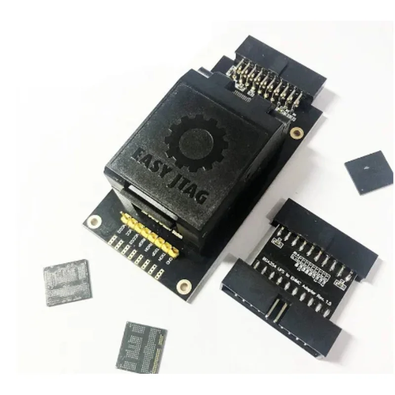 Новейший оригинальный адаптер Easy-JTAG plus UFS BGA-254 разъем eMMC 254 с легкой коробкой JTAG