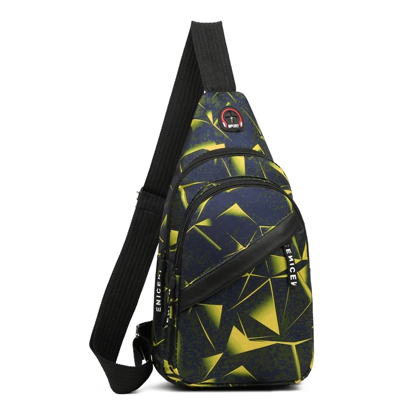 Sports diagonal shoulder bag, universal for men and women, suitable for outdoor, indoor, sports and fitness, leisure, fashion