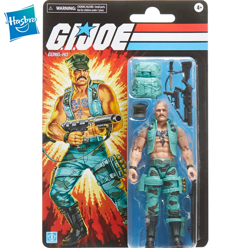 

[In Stock] Hasbro G.I. Joe Classified Series Gung-Ho Anime Action Figure Collectible Model 6-Inch Original Toy Gift