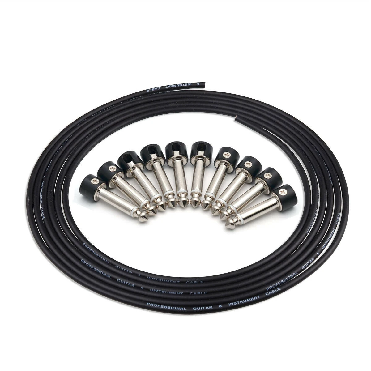 

Solderless Connectors Design Guitar Cable Diy Guitar Pedal Patch Cable Kit