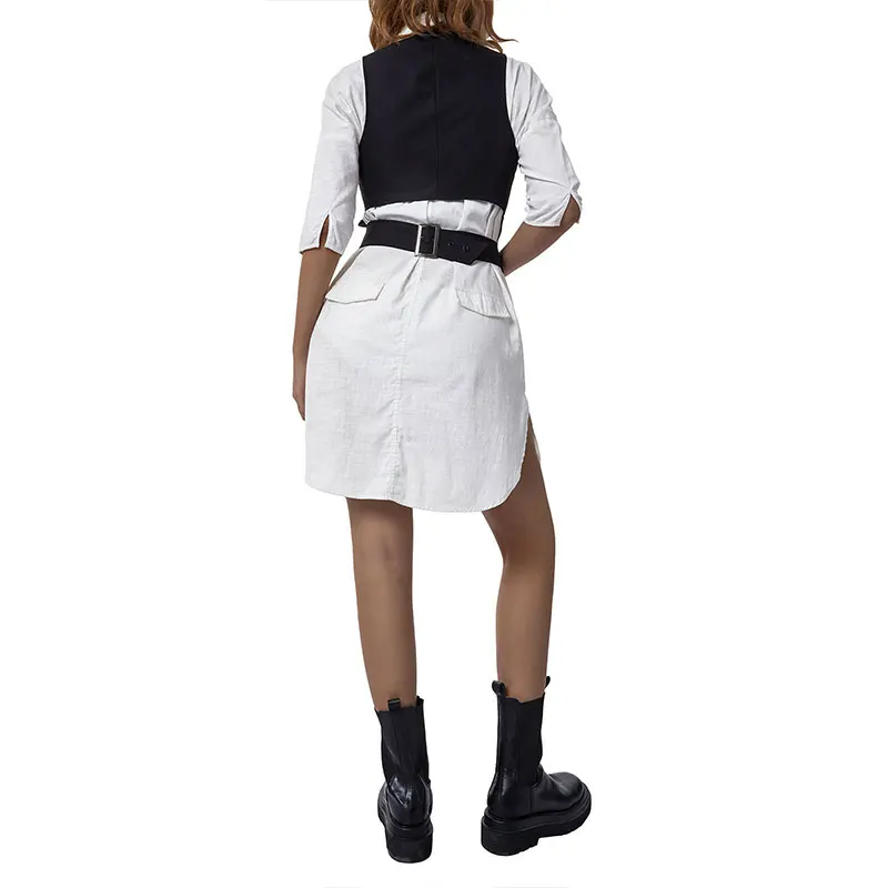 Женский жилет однотонный полосатый топ без рукавов с v-образным вырезом блузка на