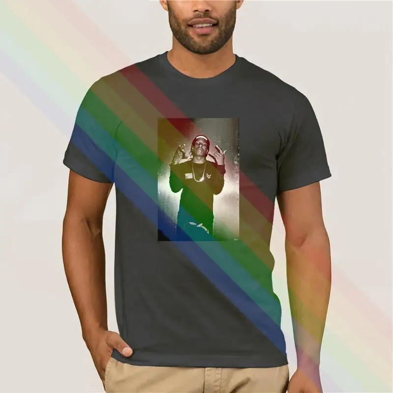 

Hip Hop Rapper Asap Rocky Summer Print T Shirt Clothes Popular Shirt Cotton Tees Amazing Short Sleeve Unique Unisex Tops