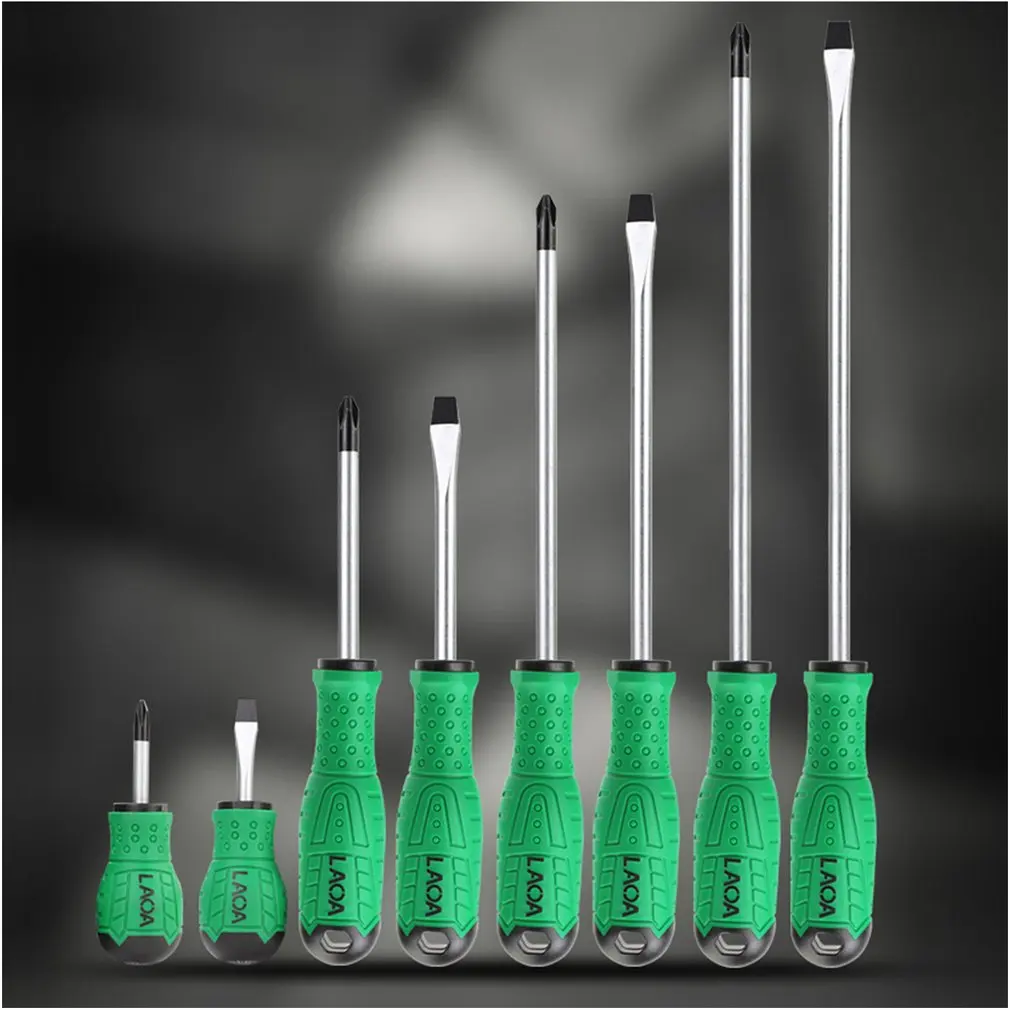 

LAOA S2 Screwdriver Slotted and Phillips Screwdrivers Set Household Hand Tools