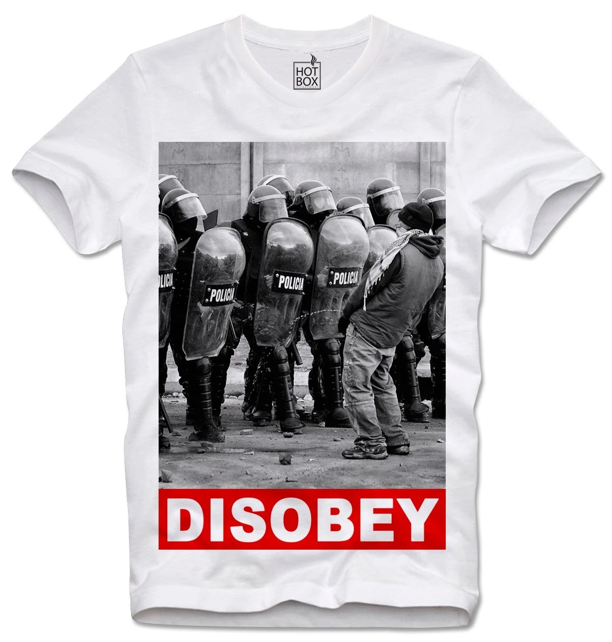 Футболка с изображением непослушающегося капитализма остановки занятия