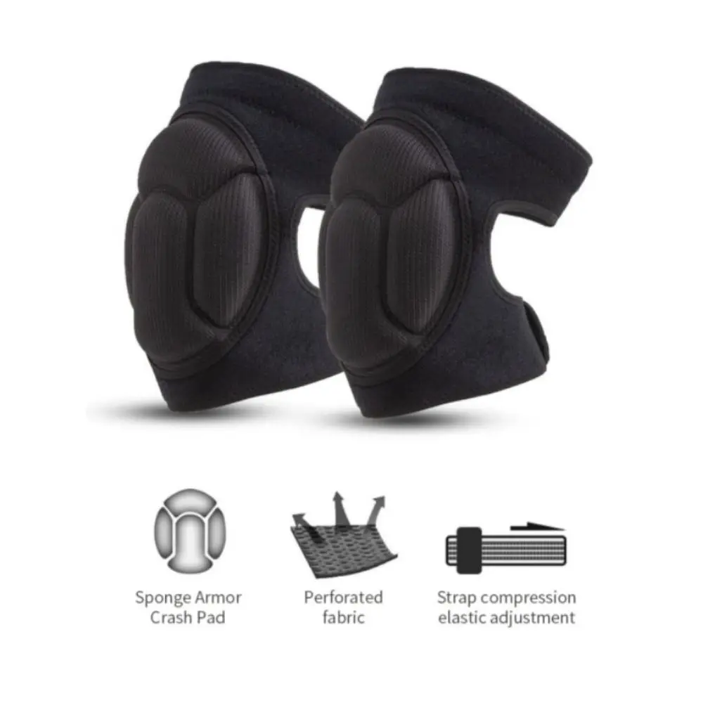 

2 шт., губчатые наколенники для мужчин, защита от столкновений