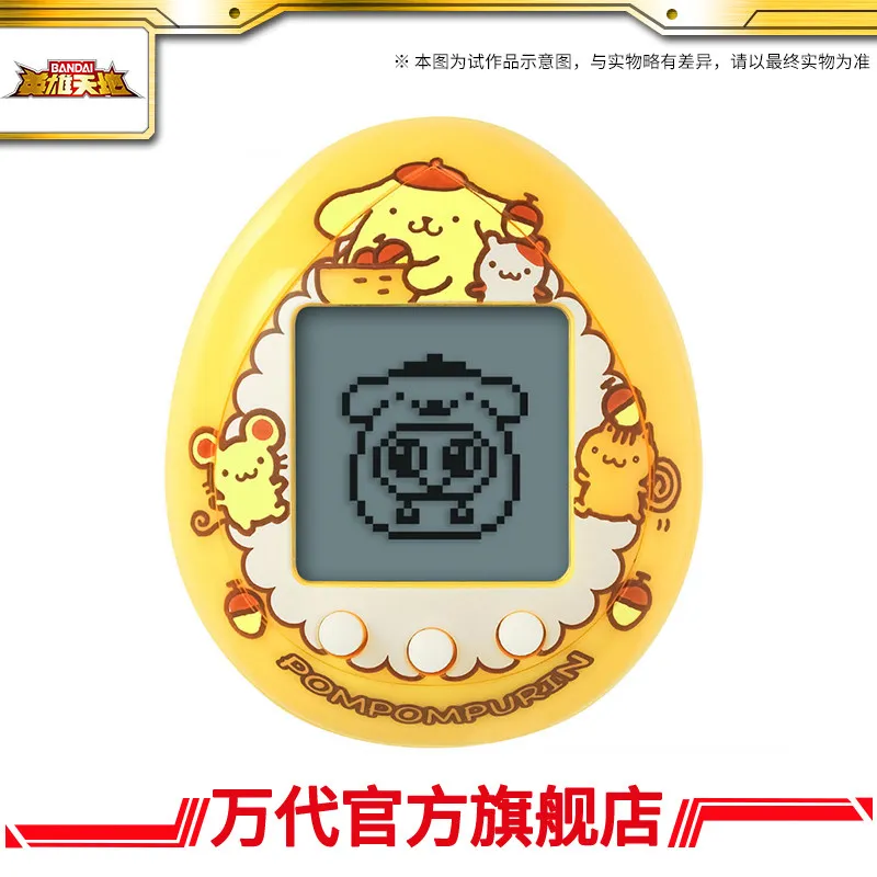 Фото Baidai 2026 Новинка Banpresto Tamagotchi Pompompurin, оранжевая версия, игровые аксессуары, праздничные подарки, горячая распродажа №2