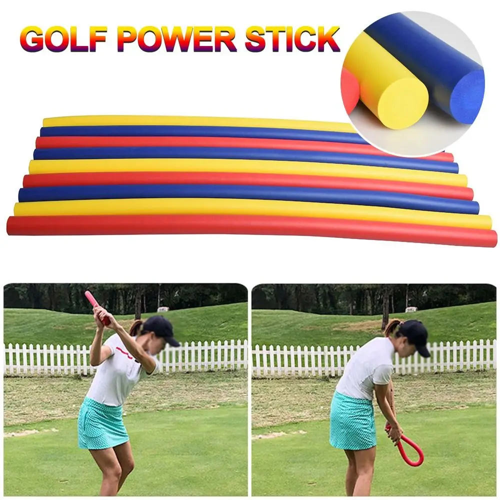 

Golf Swing Stick Golf Swing Power Trainer Foam Strength Practice Beginners Auxiliary Aids Tool Golf Equipment Golf Training Aids