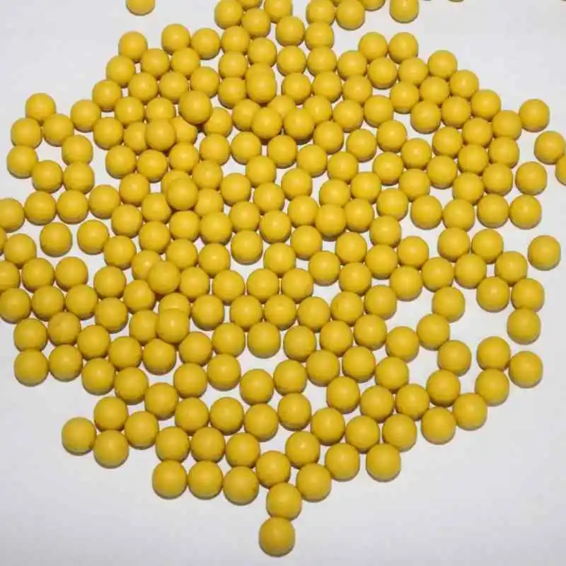 

10 шт. желтый твердый резиновый круглый шарик уплотнительный резиновый эластичный шар промышленные детали DIY диаметр 6 мм 6,8 мм 7 мм 8 мм 8,5 мм