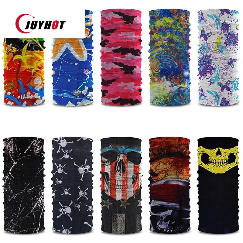 

Sports Scarf Bandana Balaclava Neck Warmer Cycling Hiking Camping Tube Face Head Wrap Cover Riding Headband Motorcycle Face Mask