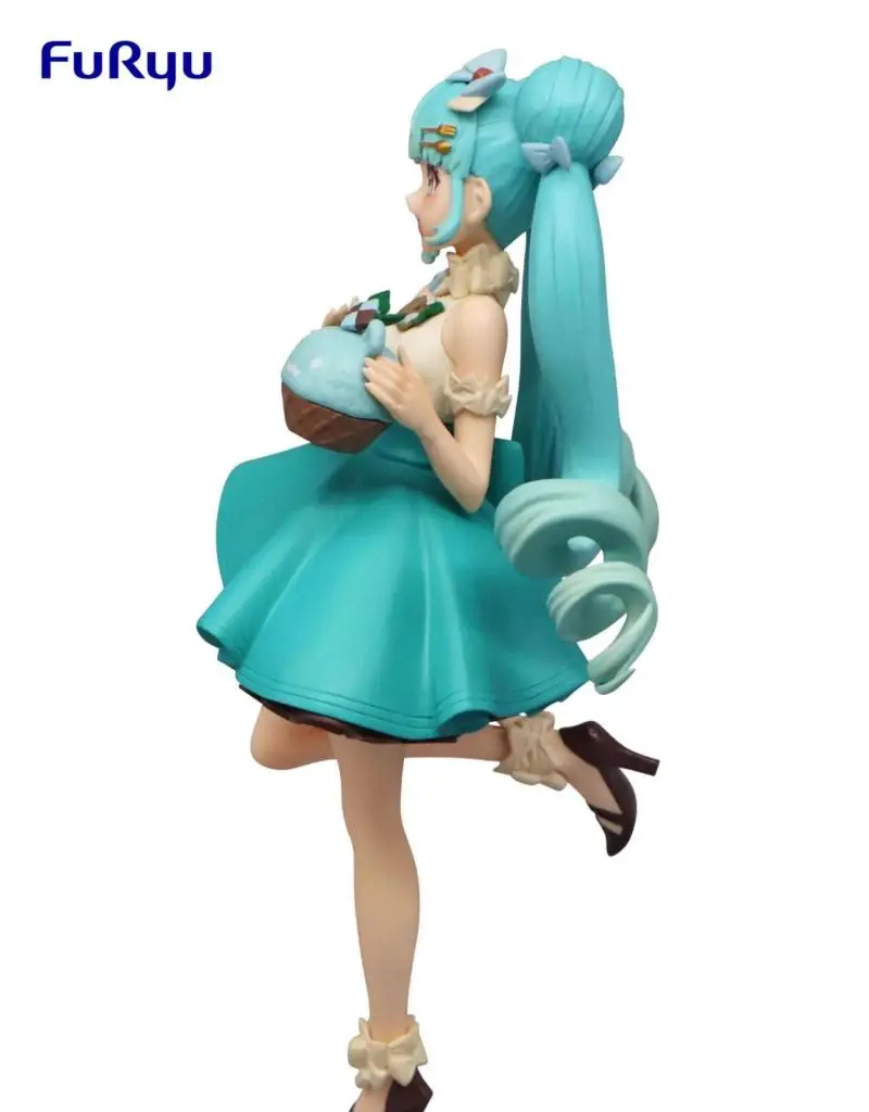 Фото 100% оригинальная аниме фигурка FuRyu sweetsweet серии Vocaloid Hatsune Miku, коллекционные экшн-игрушки, подарки №4