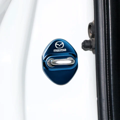 Крышка дверного замка для Mazda 3 mazda 6 CX 5 Чехол CX3 323, аксессуары для стайлинга автомобиля