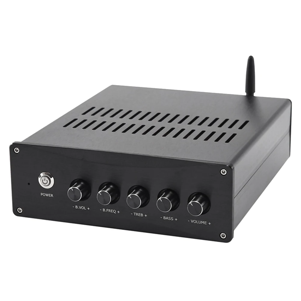 

TPA3255 Dual Core Bluetooth 5.0 Audio Amplifier QCC3034 Stereo HIFI Class D Digital Power Amplifier in Case