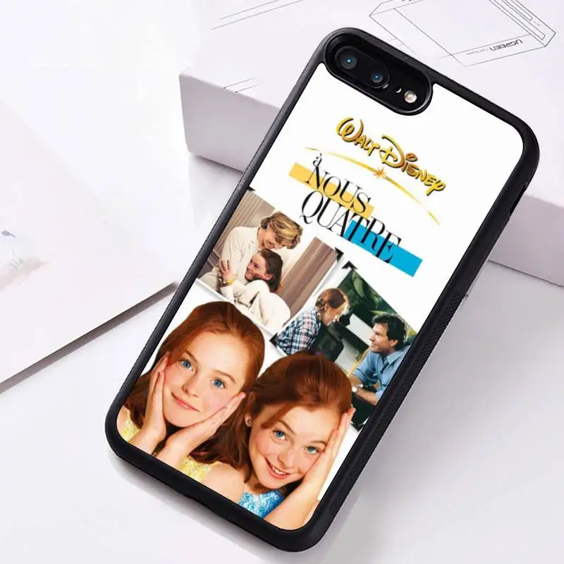 

Disney The Parent Trap Movie Phone Case Rubber For iphone 12 11 Pro Max Mini XS Max 8 7 6 6S Plus X 5S SE 2020 XR cover