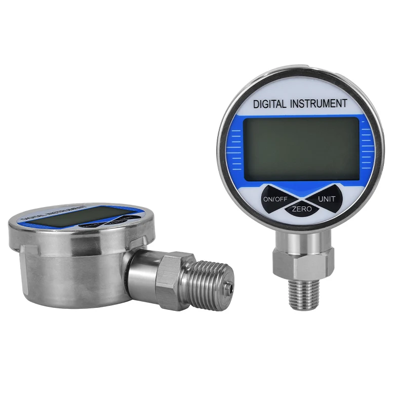 Цифровой манометр с циферблатом 80 мм пьезометр G1/4 цифровой для жидкости и