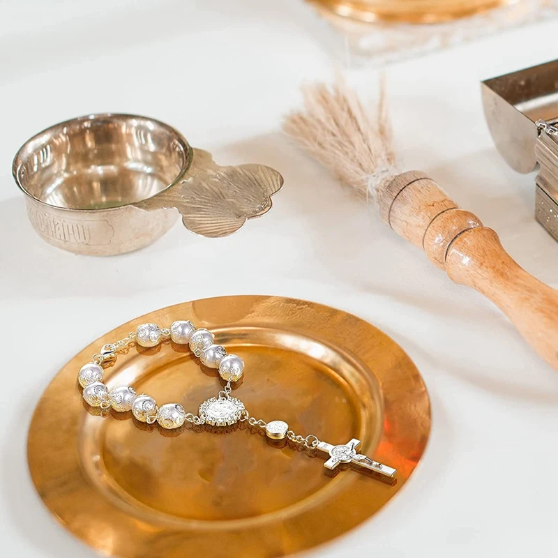 20 шт. Серебристый браслет для крещения