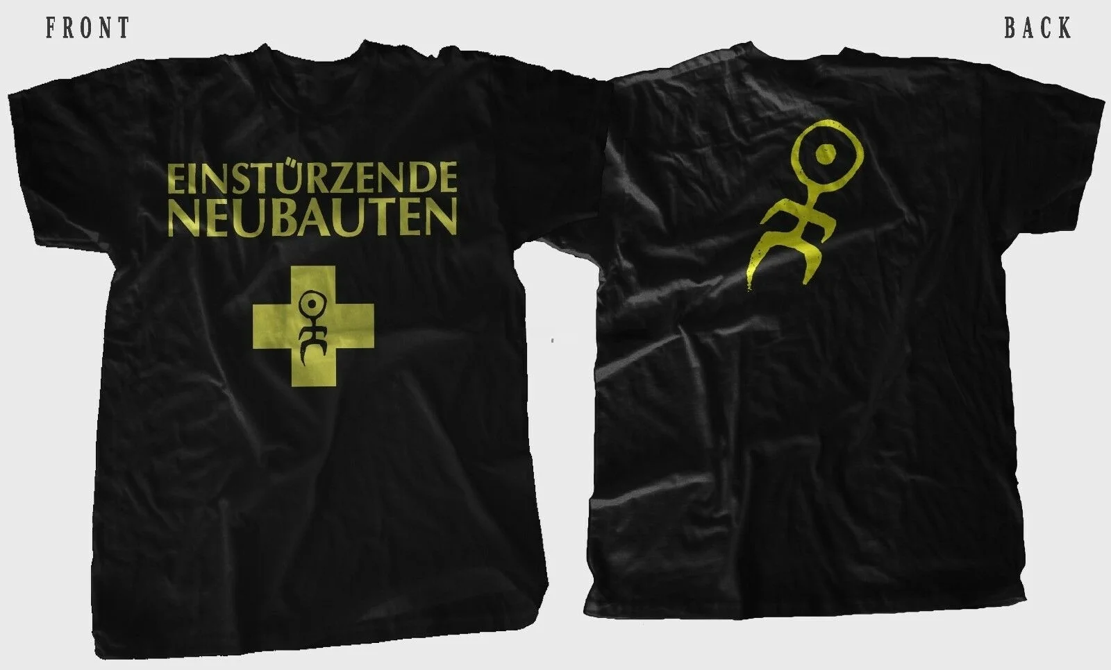

EINSTüRZENDE NEUBAUTEN- Industrial music band BLACK T-shirt-SIZES S to 7XL
