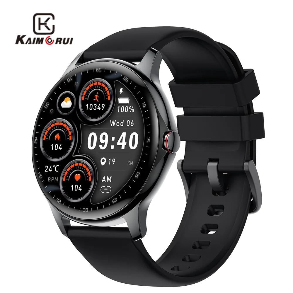 

KAIMORUI LW51 Bluetooth Call Smart Watch Men Women Full Touch 100+ Sports Mode Fitness Watches 3ATM Waterproof Smartwatch Men