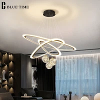 creative modern chandelier lamp home led for living room bedroom dining room indoor hanging fixture led chandeliers ac 110v 220v