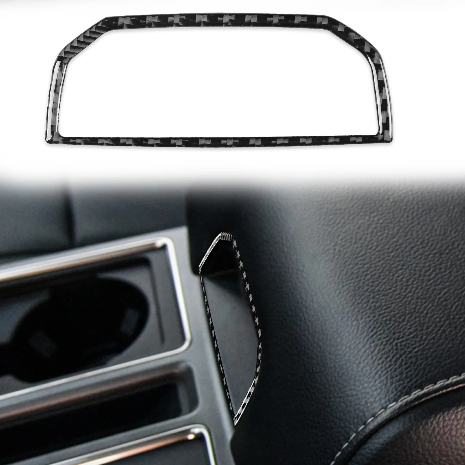 

Для Ford Raptor F150 2015-2020 центральная консоль Подушка подлокотник коробка декоративная крышка наклейка аксессуары для интерьера автомобиля углеродное волокно