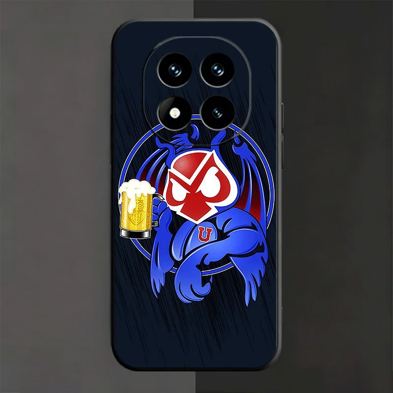 Мягкий чехол для телефона Xiaomi Redmi Note 15 14 13 12 Pro Plus Chile U-University Logo 12S 11S 4G 11T 5G 10S 11E, черный чехол-накладка (art.: 3920dbab8545e) - 3920dbab8545e