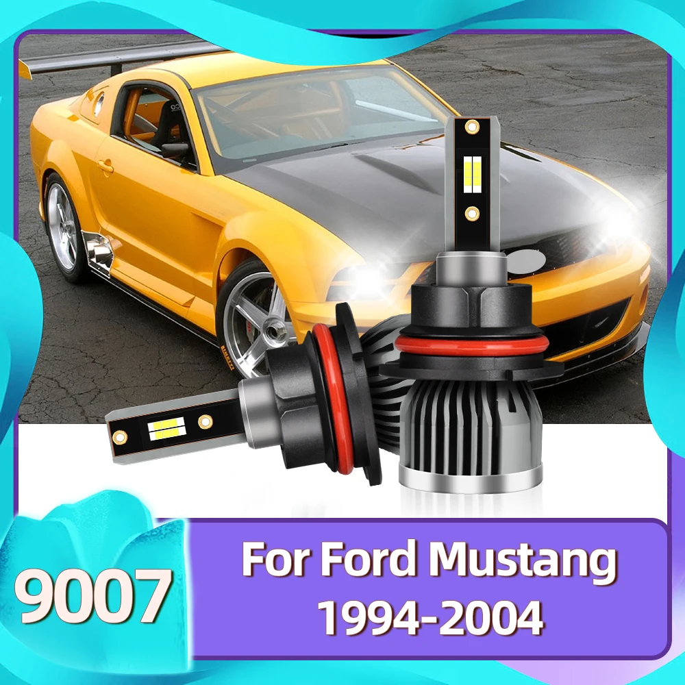 

Roadsun 1 пара фар CSP 16000LM 110 Вт лампа турбо лампа для Ford Mustang 1994 1995 1996 1997 1998 1999 2000 2001 2002 2003 2004