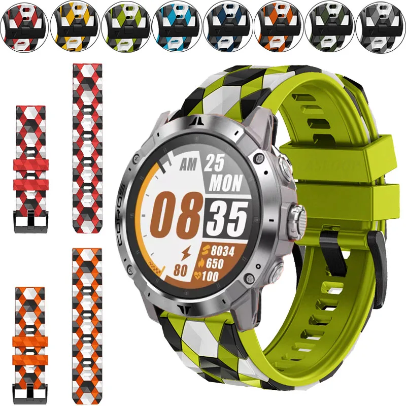 

Digital Watches Two-Color Silicone Watch Strap Replacement Bracelet Quick Fit 26 22mm For Garmin Fenix 6XPro 7X 5X 6 5Plus 7 3HR