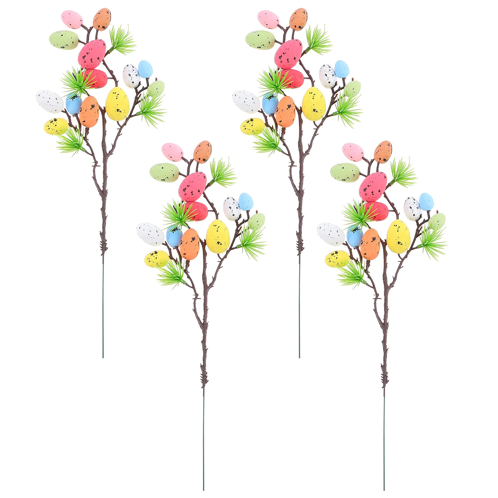 

Easter Egg Decor Ornaments Picks Decorations Tree Artificial Party Eggs Berry Diy Flower Crafts Branch Spring Tabletop