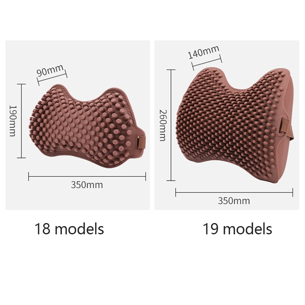 Автомобильная подушка для массажа шеи силикагелевая Подушка на подголовник