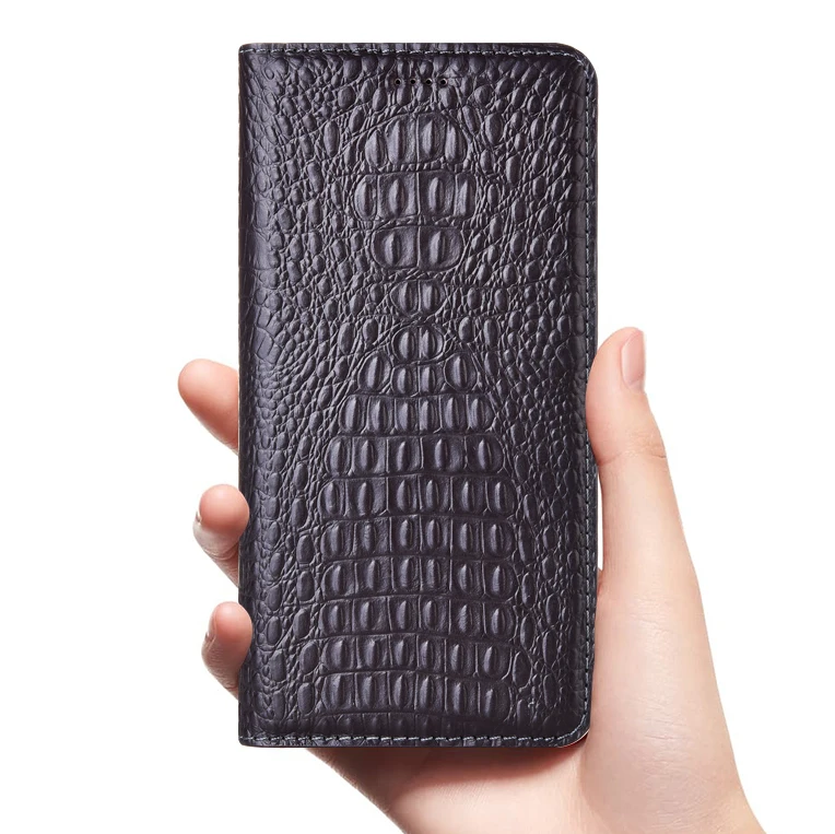 

Чехол-книжка из крокодиловой кожи для Xiaomi Poco X4 X3 F3 M4 Redmi Note 11 S 11T 10 Pro Max
