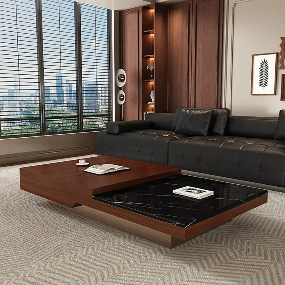 Роскошный модный журнальный столик для хранения деко дизайнерский гостиной