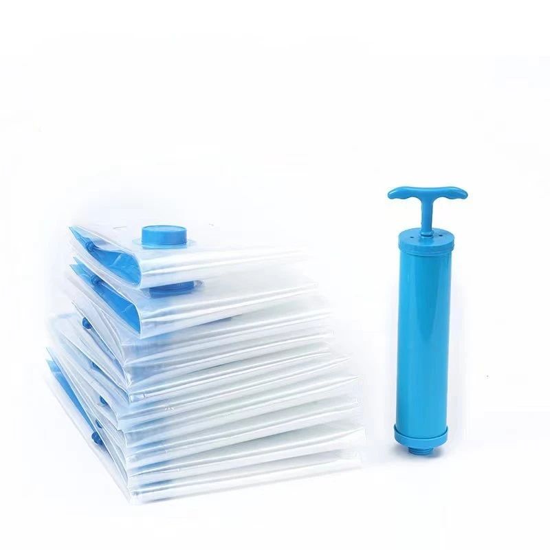 

Vacuum Storage Bags More Space Save Compression Travel Seal Zipper for Clothes Pillows Bedding Closet Home Organizer