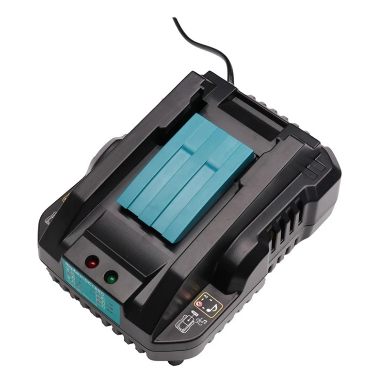 

Зарядное устройство для литий-ионных батарей 3A DC18RC для Makita 18 в 14,4 В BL1860 BL1850 BL1840 BL1830 BL1820 BL1415 BL1440 с европейской вилкой