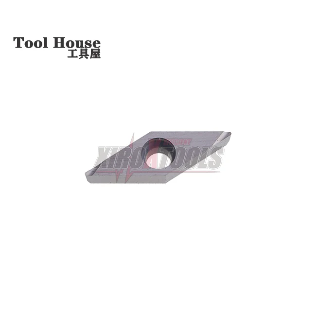 

Diaedge CNC blade VCGT080202L-F HTI10, наконечник для отделочного инструмента R0.2