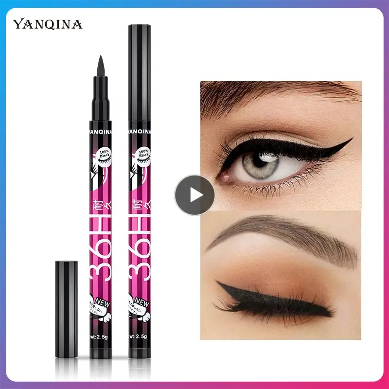 

Black Mascara Eyeliner Soft Smooth Eye Liner Sparkling Eyes Mascara Eyeliner Pen Set Set Waterproof Eyeliner Mascara Cosmetics