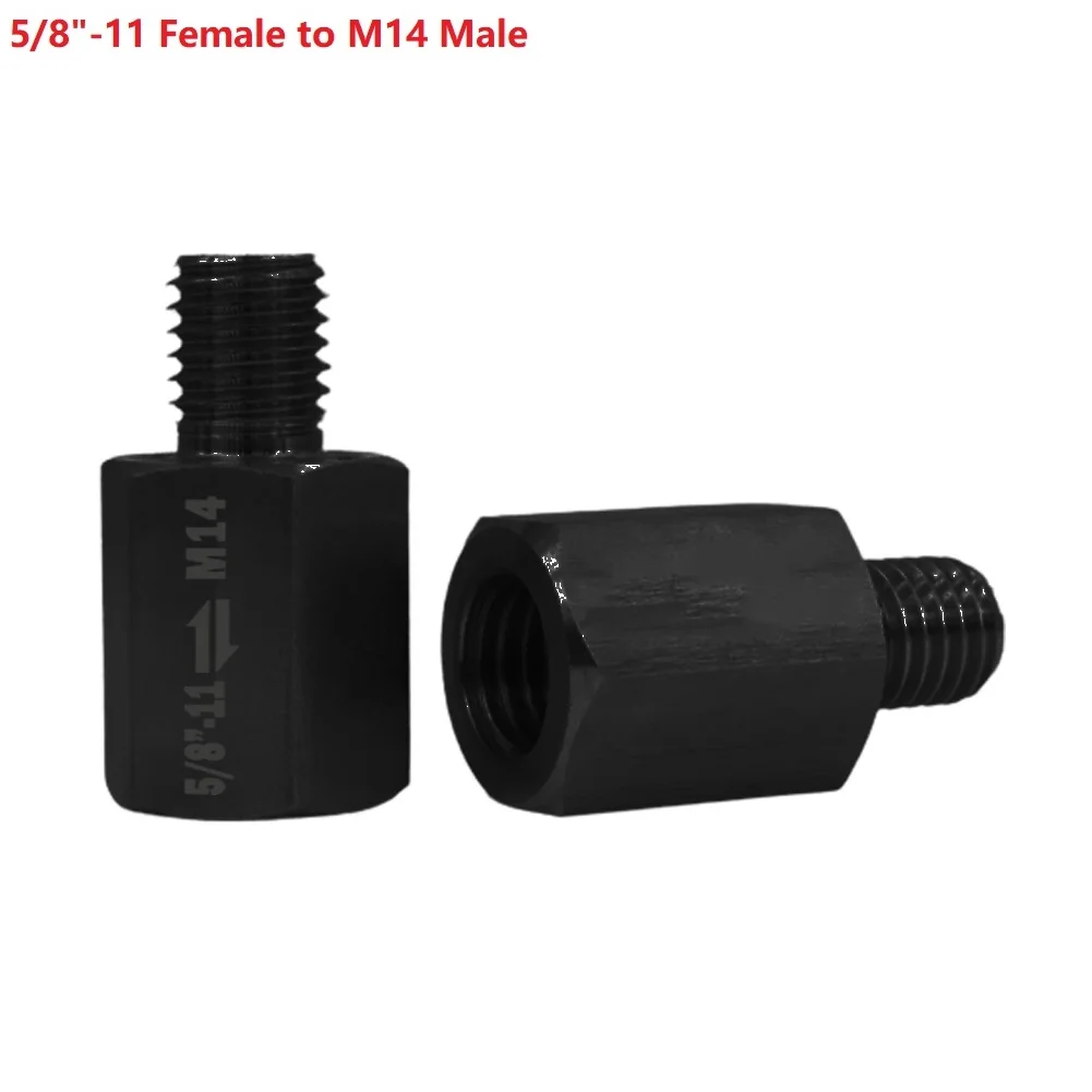 

Grinding Wheel Adapter Converter Diamond Core Bits Adapter 5/8"-11 To M14 M14 To 5/8"-11 Drill Adapter Drill Attachments