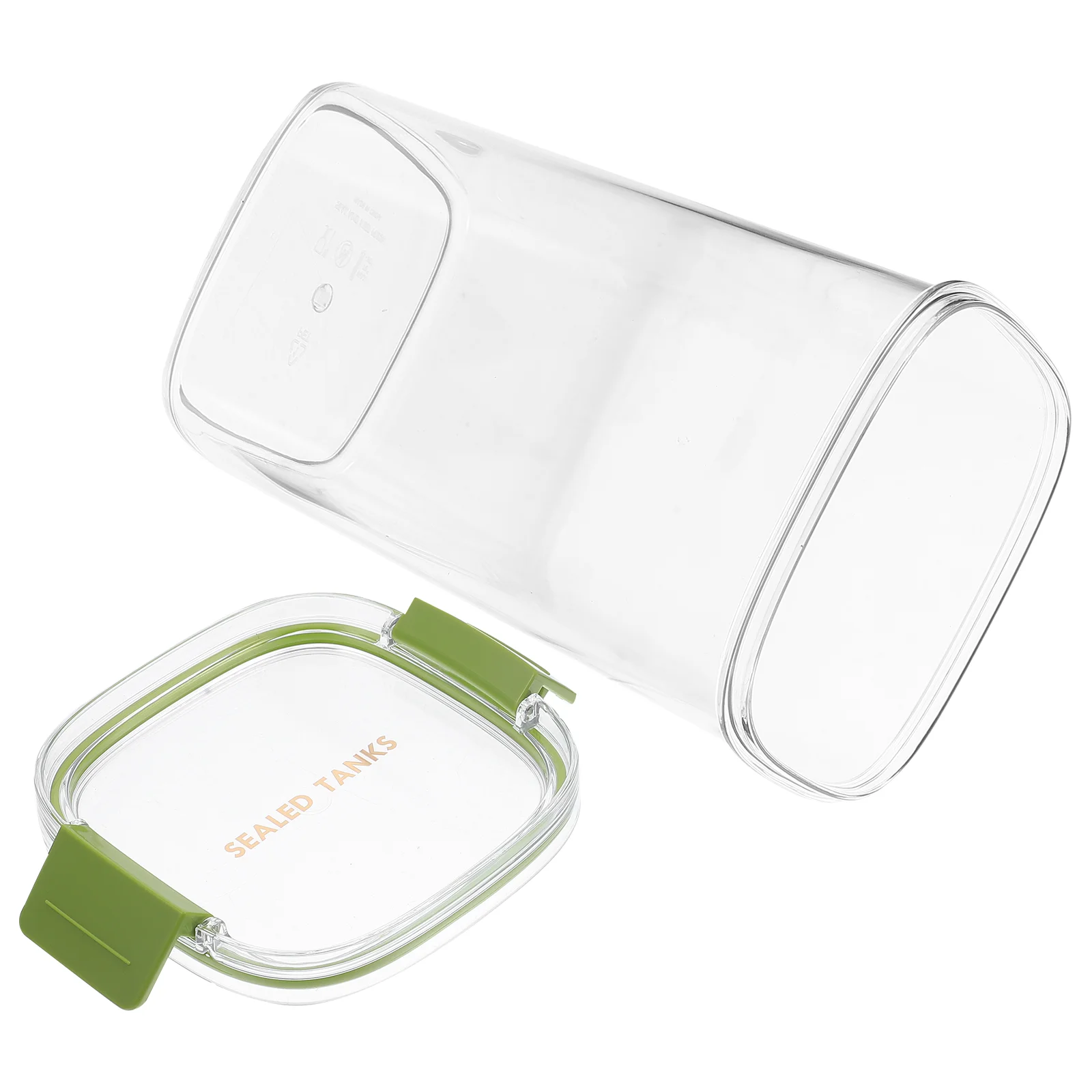 

Nuts Rice Bin Clear Container Clear Box Container Lid Transparent Storage Tank Tea Pot Sealing Can Tea Storage Jar
