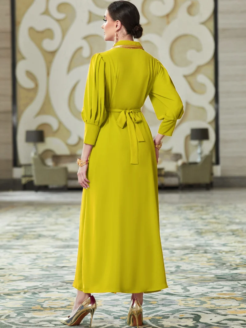 Abaya Dubai Muslim Dress Luxury Ramadan Kaftan Islam Kimono Robe Women Caftan Marocain Party Long Dresses 2023 Abayas Femme