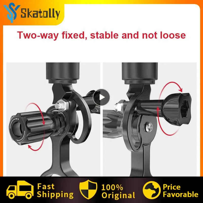 

GUB PLUS 15 Phone Holder For Bicycle Aluminum Mobile Phone Holder Cycling Rotating Navigation Rack Black For Scooter Motorcycle