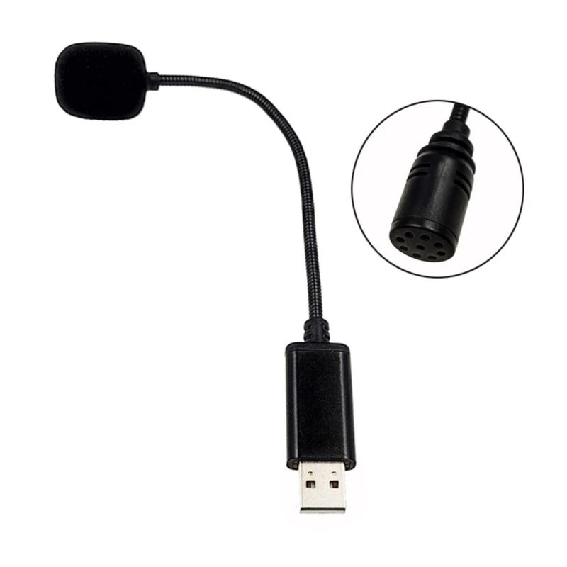 

Конденсаторный микрофон USB 2,0, с гусиной шеей