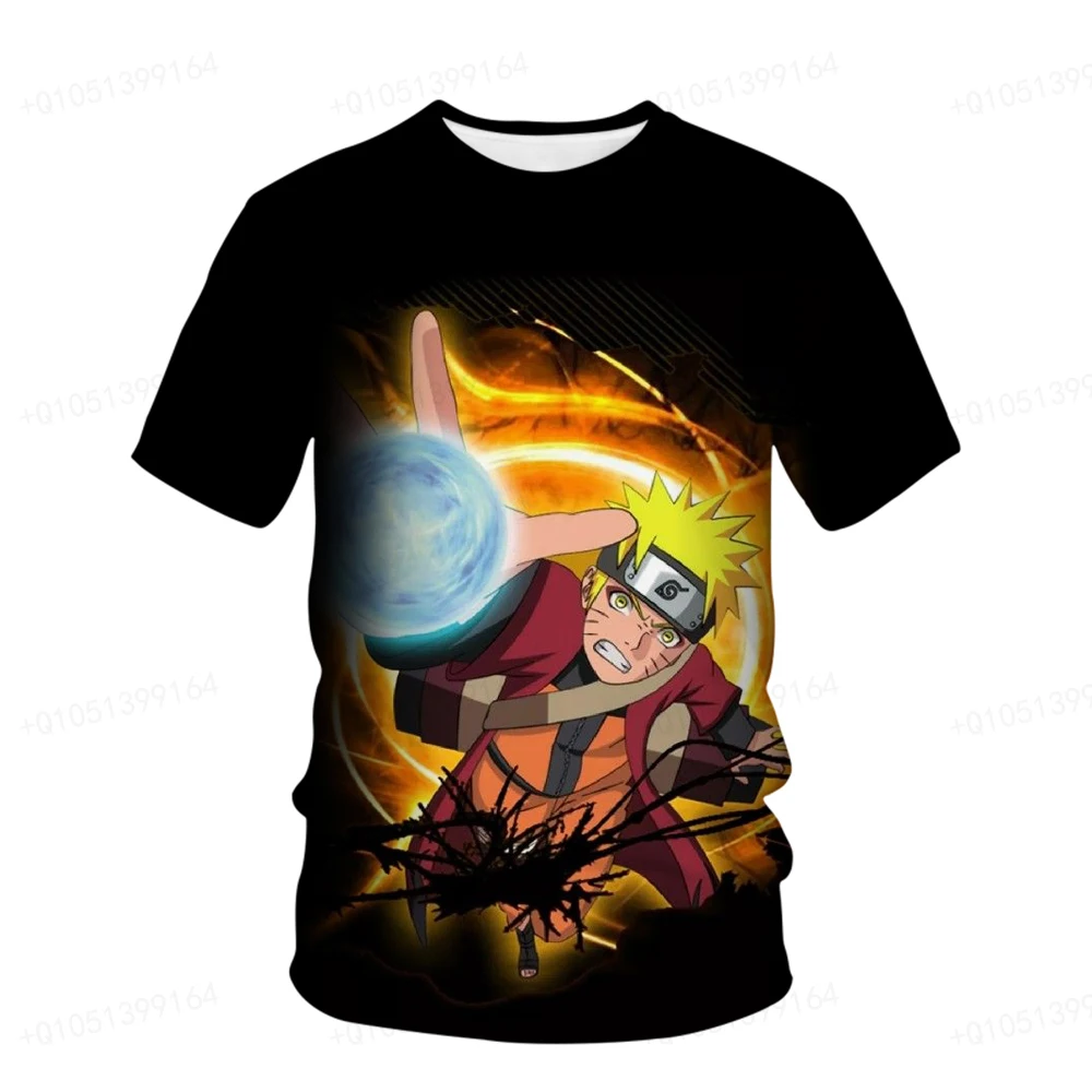 

Boys' 3D Naruto Naruto Naruto Kakashi zosuke Print Cool T-shirt Boys' Summer T-shirt Top Children's Cartoon Dress Casual T-shirt