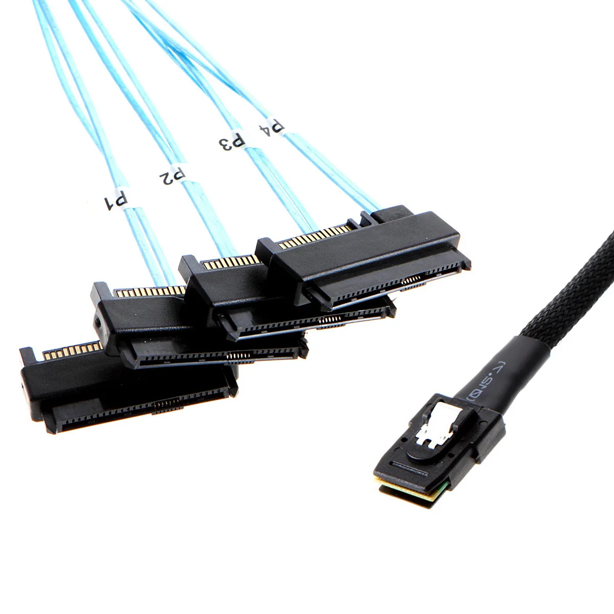 Для 4 SFF-8482 Target и SATA Cable SAS Disk Mini SFF-8087 Host |