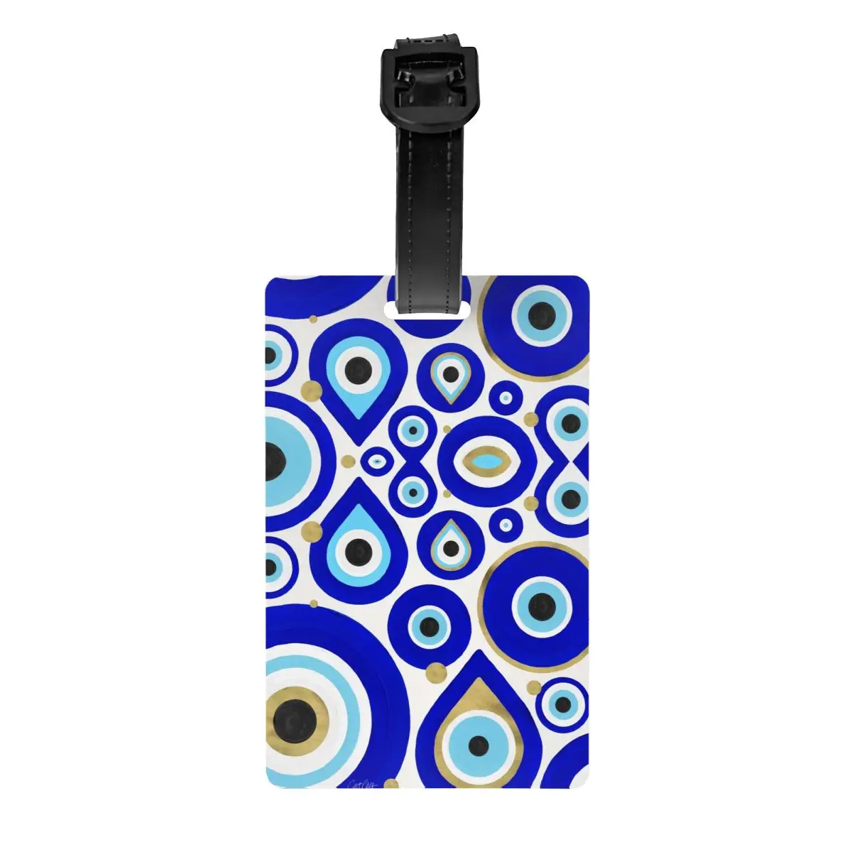 Tag Moroccan Nazar Travel Bag Suitcase Privacy Cover Id Labe