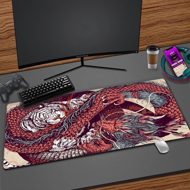

Chinese Dragon Computer Mouse Pad Gaming Mousepad Art Large 900x400 MouseMat Gamer XXL Mause Carpet PC Desk Mat Keyboard Pads