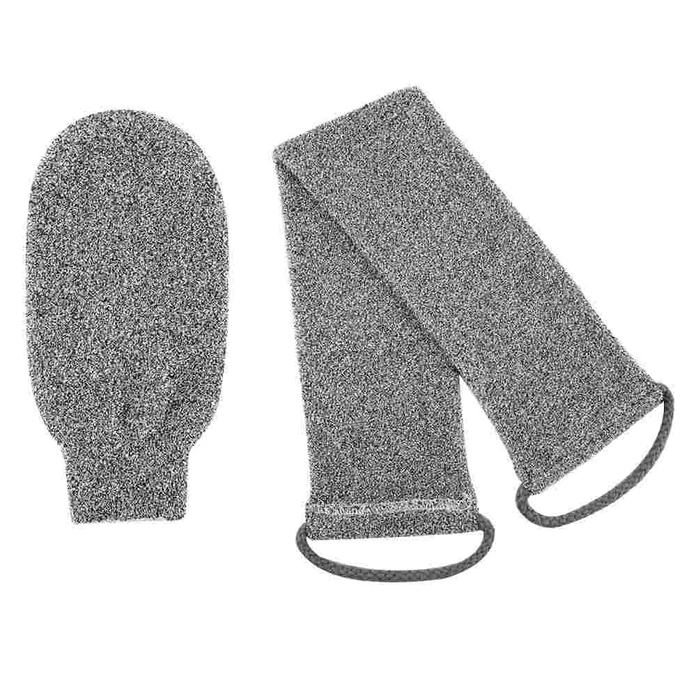 Чистящие губки для домашнего пользования серые полотенца бамбуковое волокно