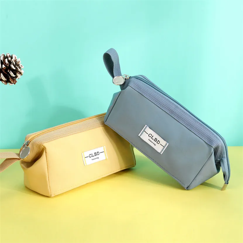 

Pencil Case Large Kawaii Estojo Escolar Pencil Boxes Japanese Stationery Pouch Trousse Scolaire Cute Multifunctional Pen Case