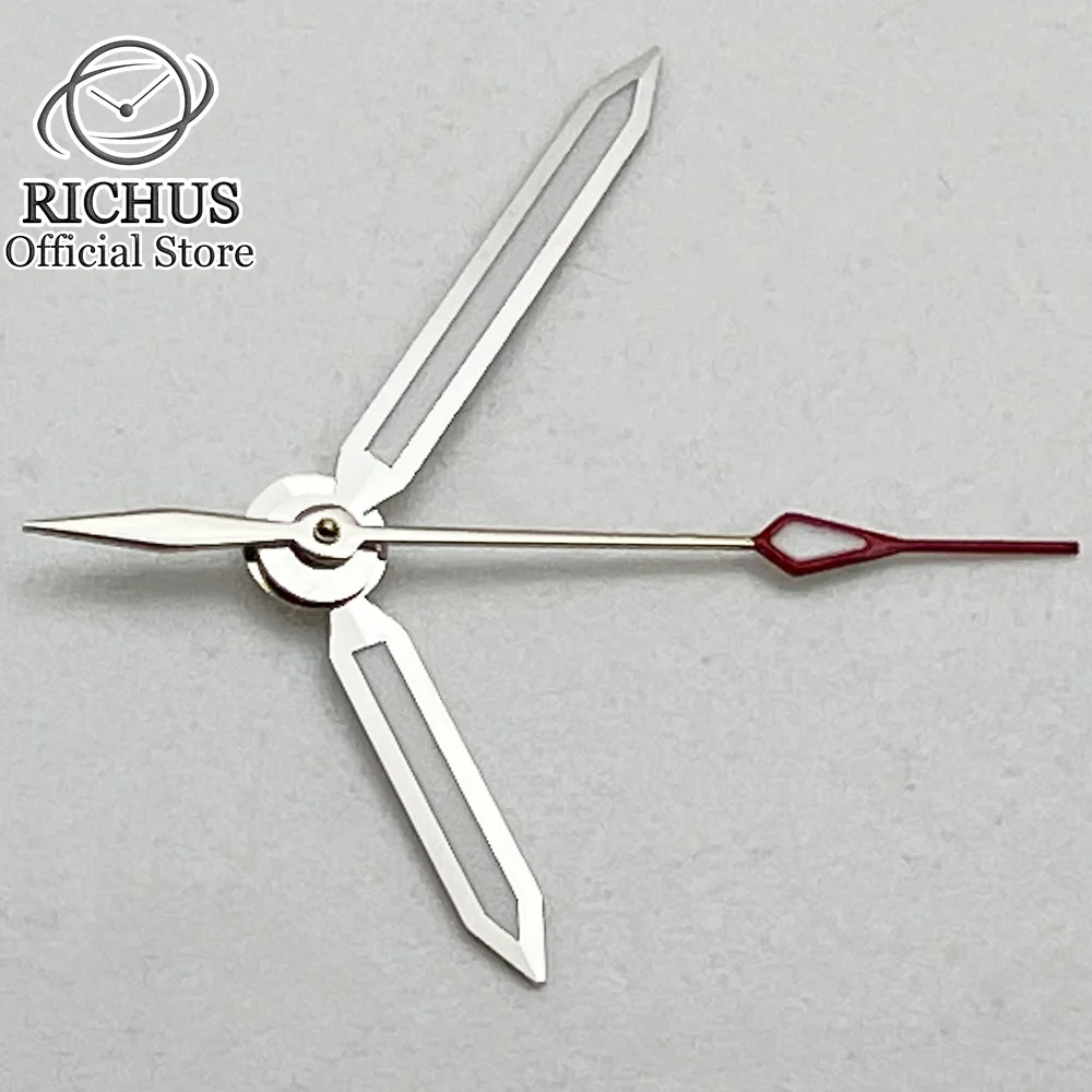 Зеленые светящиеся стрелки для часов NH35 NH36 ETA2824 2836 PT5000 ST2130 автоматические детали