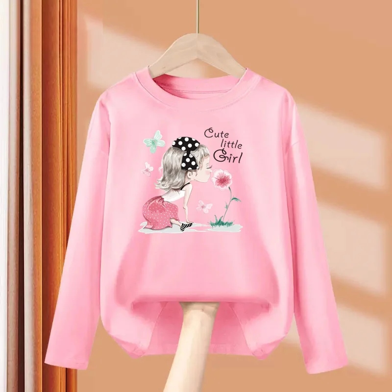 Футболки С Длинными Рукавами Для Девочек