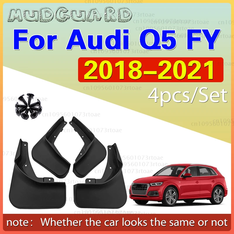 Фото Для Audi Q5 FY 2018 ~ 2021 2019 2020 брызговики на крыло брызговики брызговики автомобильные аксессуары №1